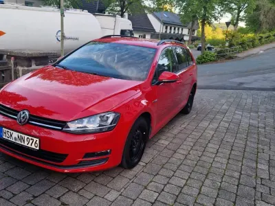 Gebraucht VW Golf VII 150 PS (110 kW) 2014 Rot Kombi
