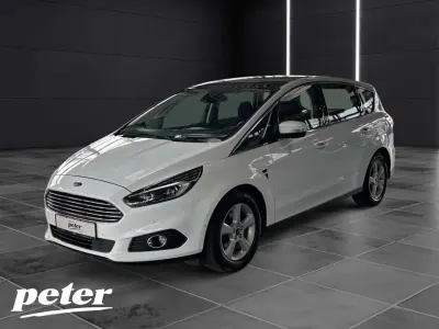 Gebraucht Ford S-MAX Titanium 165 PS (121 kW) 2019 Frostweiß Van / Kleinbus