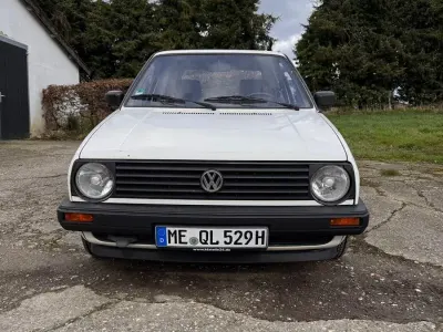 Brugt VW Golf II 69 HK (50 kW) 1989 Hvid Hatchback