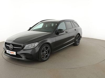 Usata Mercedes C300 AMG line 245 CV (180 kW) 2020 Grigio Station wagon