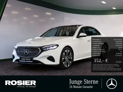 Gebraucht Mercedes E220 Advanced 197 PS (144 kW) 2025 Weiss / polarweiß Limousine