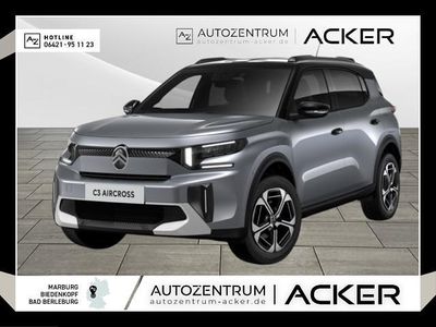 Neu Citroën C3 Aircross 145 PS (106 kW) 2025 Mercure grau (grau) SUV