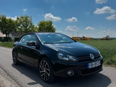 Gebraucht VW Golf Cabriolet Life 160 PS (117 kW) 2013 Schwarz Cabrio