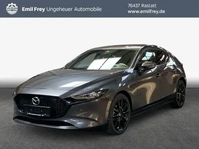Neu Mazda 3 Exclusive-Line 186 PS (136 kW) 2025 Grau Limousine