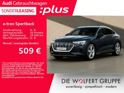 gebraucht Audi e-tron Sportback e-tron Sportback advancedadvanced 55 quattro HUD+AHK+ACC