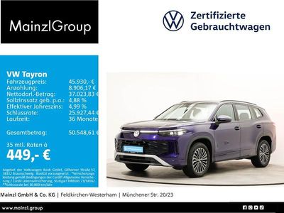 Gebraucht VW Tayron S 193 PS (141 kW) 2025 Violett SUV