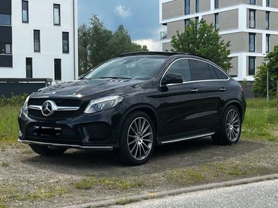 gebraucht Mercedes GLE350 d 4MATIC Coupe -AMG-PANO-22Zoll-HK Sound