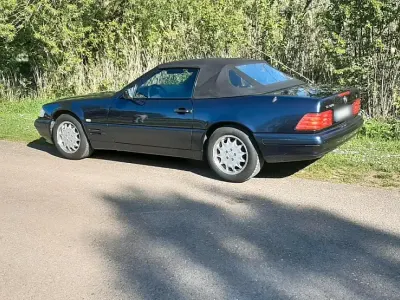 Gebraucht Mercedes SL320 231 PS (169 kW) 1998 Blau Cabrio