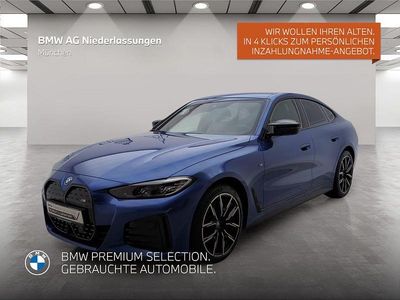 Blau Gebraucht 2022 BMW i4 Performance Limousine | 43.601 € (Fairer Preis)