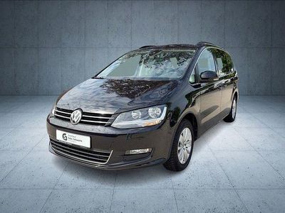 Gebraucht VW Sharan Comfortline 150 PS (110 kW) 2020 Schwarz Van / Kleinbus