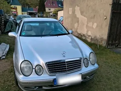 Brugt Mercedes CLK200 136 HK (100 kW) 1999 Sølv Coupe