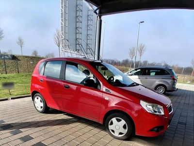 Gebraucht Chevrolet Aveo 2009 Rot Kleinwagen