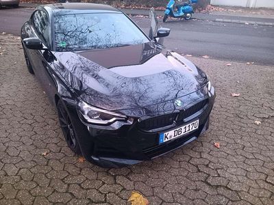 Usata BMW 220 184 CV (135 kW) 2022 Nero Coupé