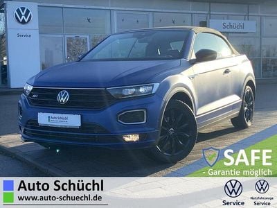Gebraucht VW T-Roc Cabriolet R-line Edition 150 PS (110 kW) 2021 Blau Cabrio