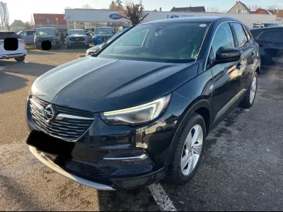 Brugt Opel Grandland X Dynamic 120 HK (88 kW) 2017 Sort SUV