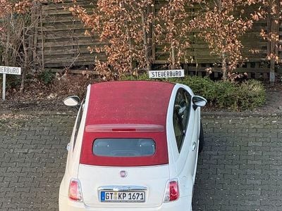 Gebraucht Fiat 500C Lounge 69 PS (50 kW) 2015 Weiß Cabrio