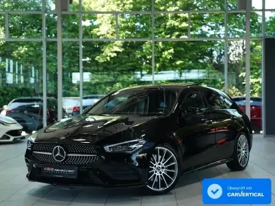 Gebraucht Mercedes CLA220 Shooting Brake AMG line 191 PS (140 kW) 2019 Schwarz Kombi