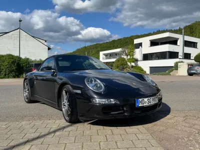 Gebraucht Porsche 911 Carrera 4S Cabriolet Sport 355 PS (261 kW) 2007 Schwarz Cabrio
