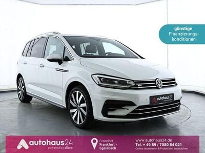 Gebraucht VW Touran Highline 150 PS (110 kW) 2022 Weiß Van / Kleinbus