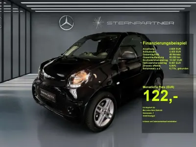 Usata Smart ForTwo Electric Drive 60 kW (82 CV) 2021 Nero Cabrio