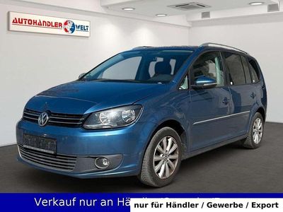 Usata VW Touran Highline 105 CV (77 kW) 2012 Blu Monovolume