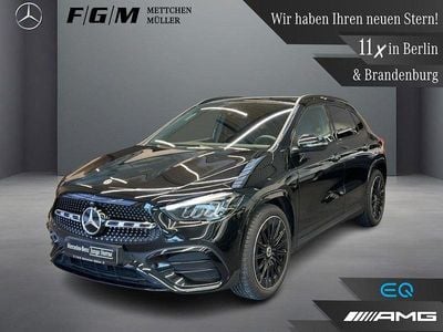 Metalliclack kosmosschwarz Gebraucht 2025 Mercedes GLA180 AMG line SUV | 38.490 € (Fairer Preis)
