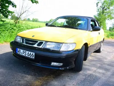Gebraucht Saab 9-3 150 PS (110 kW) 2001 Gelb Cabrio