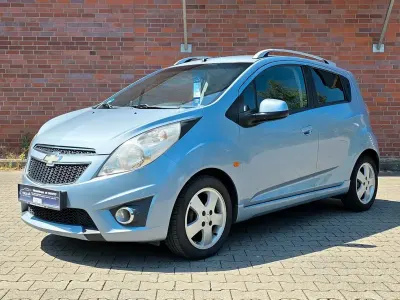 Gebraucht Chevrolet Spark LT 82 PS (60 kW) 2010 Blau Kleinwagen