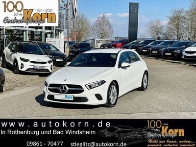 Gebraucht Mercedes A180 Progressive 136 PS (100 kW) 2021 Polarweiß Limousine