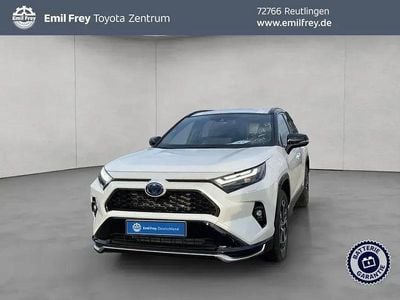 Neu Toyota RAV4 Hybrid Style 306 PS (225 kW) 2025 Platinium weiß/schwarz SUV