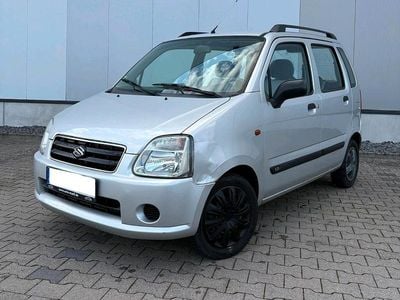 Gebraucht Suzuki Wagon R+ 95 PS (69 kW) 2004 Silber Van / Kleinbus