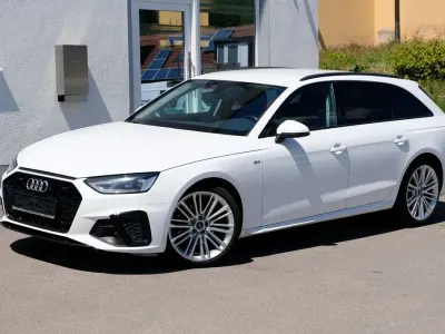 Gebraucht Audi A4 S-Line 163 PS (119 kW) 2021 Weiß Kombi