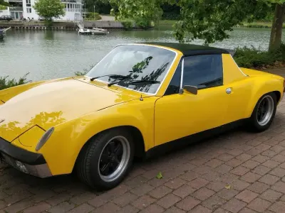 Gebraucht Porsche 914 165 PS (121 kW) 1970 Gelb Cabrio