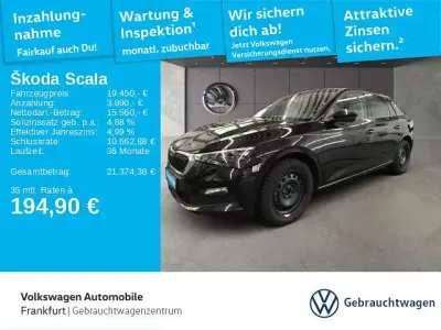 Używany Skoda Scala Style 150 KM (110 kW) 2023 Czarny Hatchback