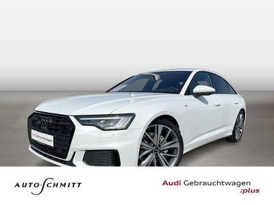 Gebraucht Audi A6 Sport 204 PS (150 kW) 2023 Gletscherweiß metallic Limousine