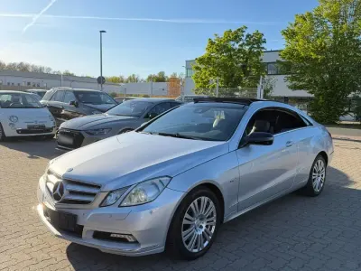 Brugt Mercedes E350 231 HK (169 kW) 2009 Sølv Coupe