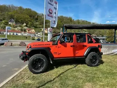 Gebraucht Jeep Wrangler Unlimited Rubicon 200 PS (147 kW) 2019 Orange SUV