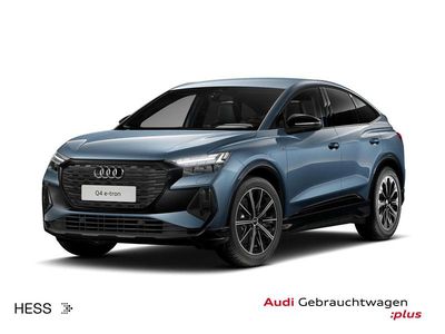 Gebraucht Audi Q4 Sportback e-tron S-Line 210 kW (286 PS) 2025 Blau SUV