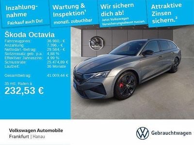 Grau Gebraucht 2025 Skoda Octavia RS Kombi | 36.980 € (Fairer Preis)