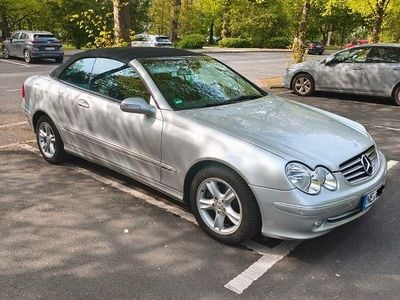 Usata Mercedes CLK200 Avantgarde 163 CV (119 kW) 2005 Argento Cabrio