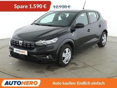 Second-hand Dacia Sandero Comfort 91 CP (66 kW) 2021 Negru Hatchback