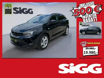 Gebraucht Opel Grandland X GS Line 131 PS (96 kW) 2023 Diamant schwarz/karbon schwarz SUV