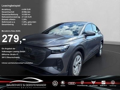 Gebraucht Audi Q4 Sportback e-tron Performance 125 kW (170 PS) 2022 Grau SUV