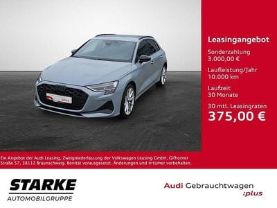 Usata Audi A3 Advanced 204 CV (150 kW) 2025 Grigio Berlina