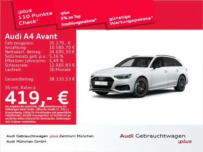Gebraucht Audi A4 Advanced 204 PS (150 kW) 2023 Weiß Kombi