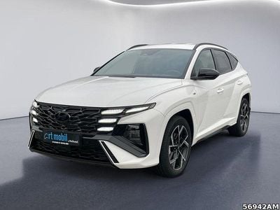 Neu Hyundai Tucson N Line 150 PS (110 kW) 2025 Atlas white SUV