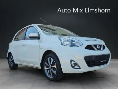 Gebraucht Nissan Micra Acenta 80 PS (58 kW) 2015 Weiß Kleinwagen