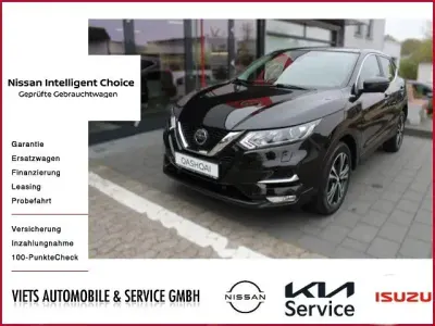 Gebraucht Nissan Qashqai N-Connecta 140 PS (102 kW) 2019 Schwarz SUV