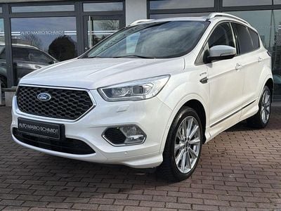Gebraucht Ford Kuga Vignale 242 PS (177 kW) 2018 Weiß arktisweiß (metallic) (metallic) SUV