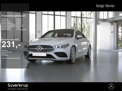 Gebraucht Mercedes CLA200 AMG 163 PS (119 kW) 2023 Weiß Coupé